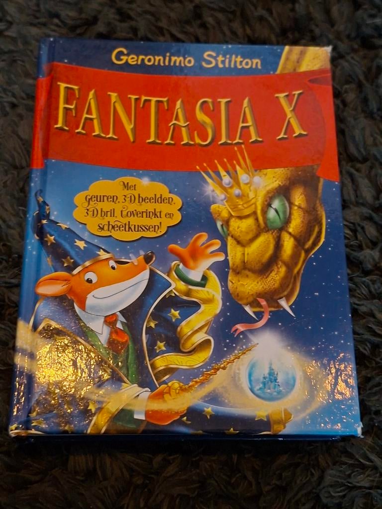Geronimo Stilton Fantasia X - Kinderboek, Ophalen of Verzenden, Zo goed als nieuw, Geronimo Stilton