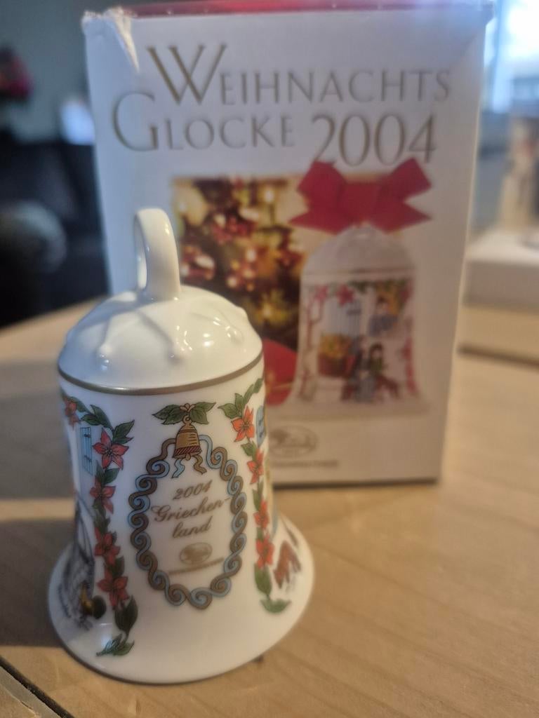 Hutschenreuther Kerstklokje 2004 - Griekenland, Ophalen, Zo goed als nieuw