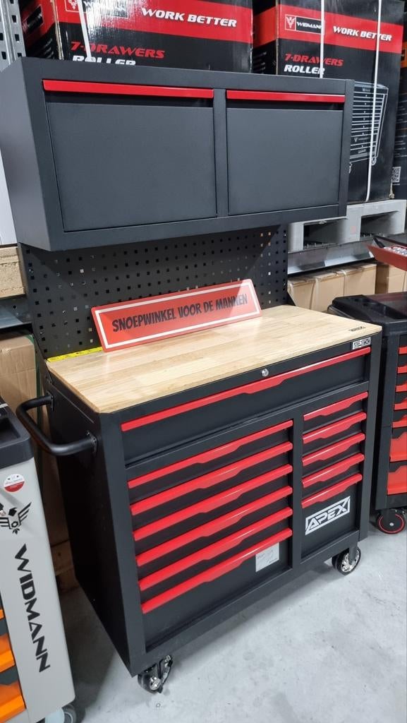 APEX gereedschapwagen 12 laden waarvan 10 laden gevuld, Ophalen of Verzenden, Gevuld, Nieuw