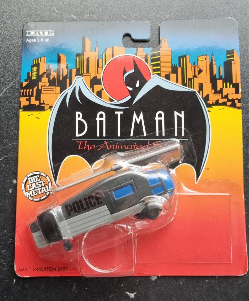 Batman T.A.S. Gotham City Police Helicopter ERTL, Ophalen of Verzenden, Nieuw