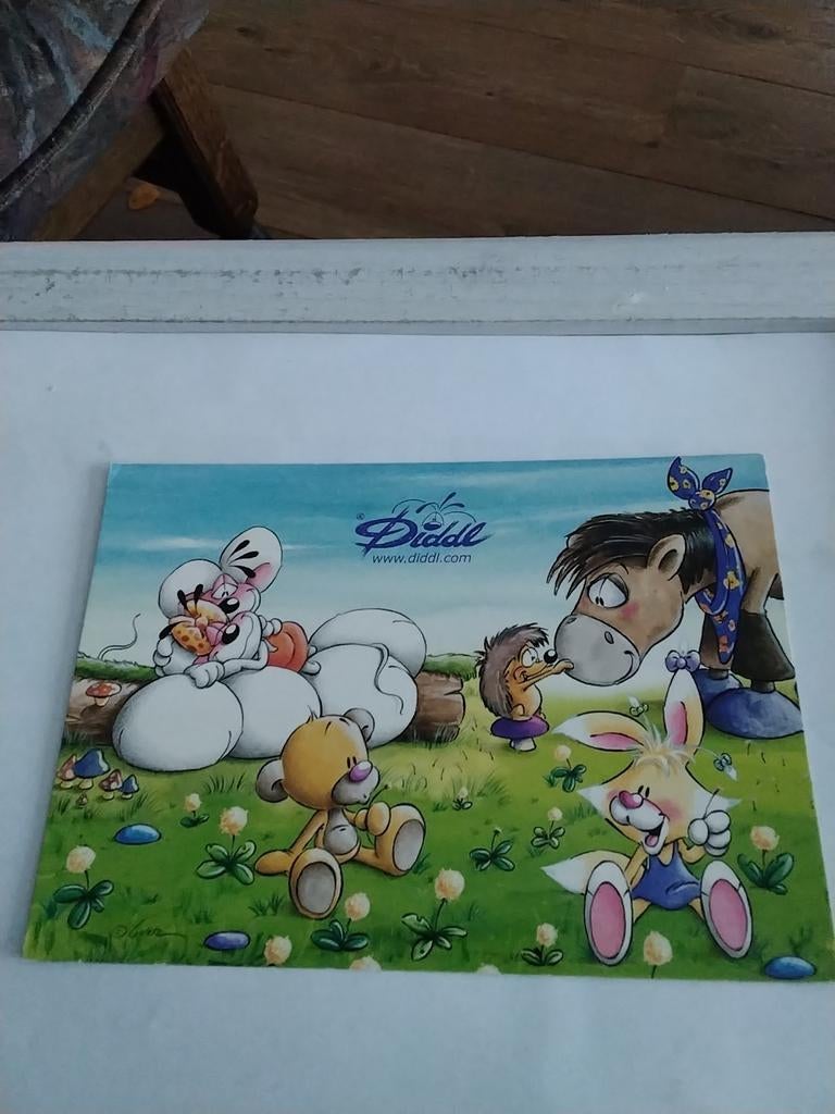 DIDDL. ZIJN VRIENDEN WENSEN JE EEN MOOIE WINTERTIJD, Ophalen of Verzenden, Sterren en Beroemdheden