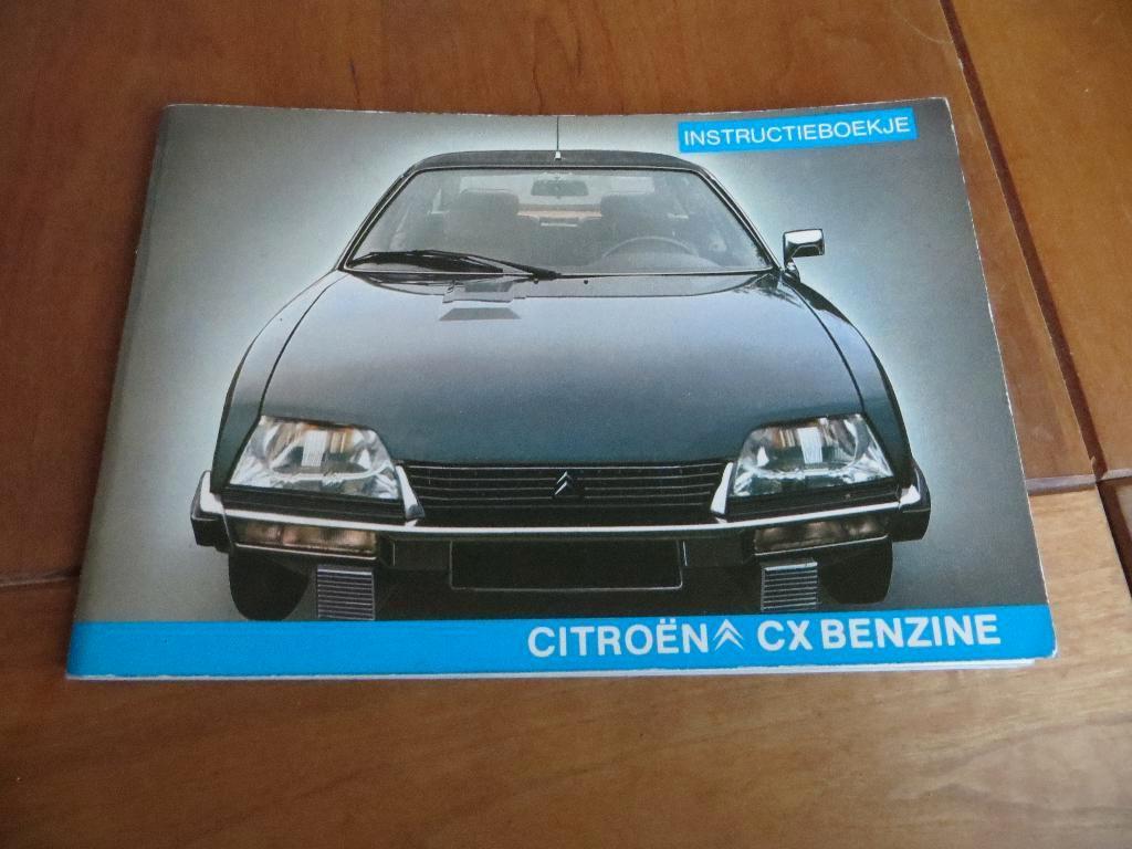 Nieuw instructieboek Citroen CX benzine, CX Break 1979, Ophalen of Verzenden
