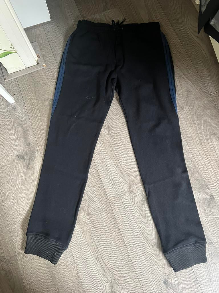 Donker blauwe jogging broek maat 50/52, Ophalen of Verzenden, Zo goed als nieuw, Maat 48/50 (M), Blauw