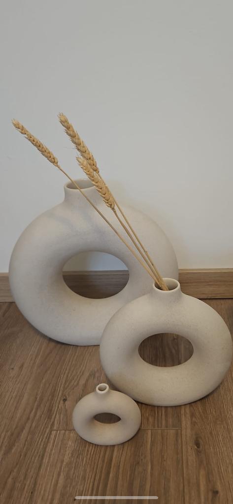 Ronde vazen H&M Home, Ophalen, Overige kleuren, Aardewerk of Porselein, Nieuw