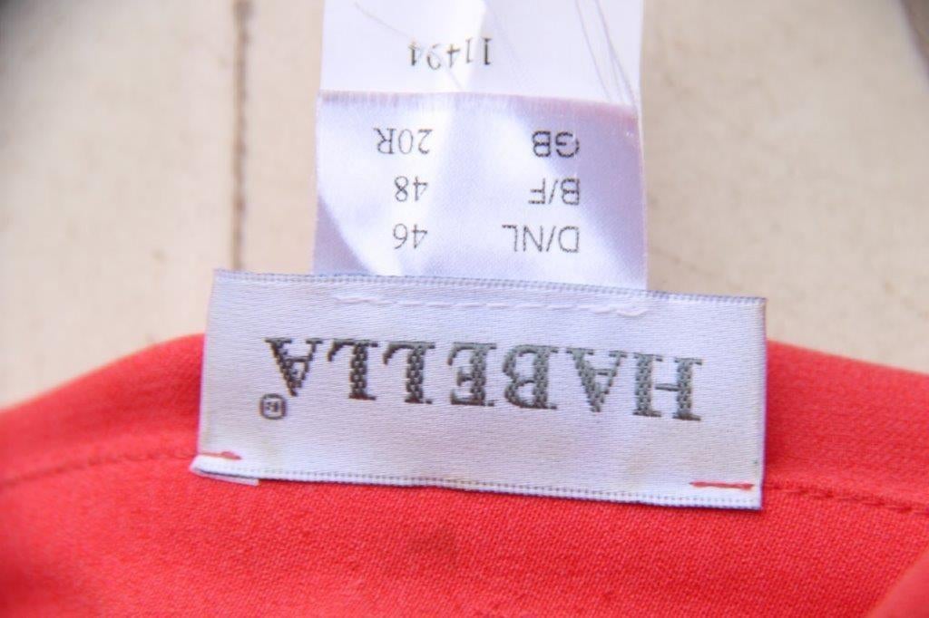 Jasje koraal Habella mt 46 Vaste prijs, Maat 46/48 (XL) of groter, Zo goed als nieuw, Jasje, Rood