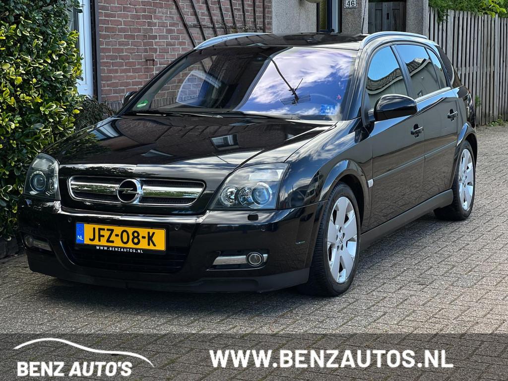 Opel SIGNUM 3.2 V6 211PK/Youngtimer/PDC, Auto's, Opel, Voorwielaandrijving, Gebruikt, Zwart, Zwart