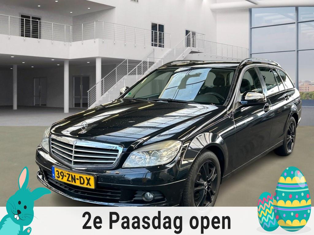 Mercedes-Benz C-klasse Estate 180 K Business Class/VELGEN/TO, Automaat, Achterwielaandrijving, Zwart, Origineel Nederlands