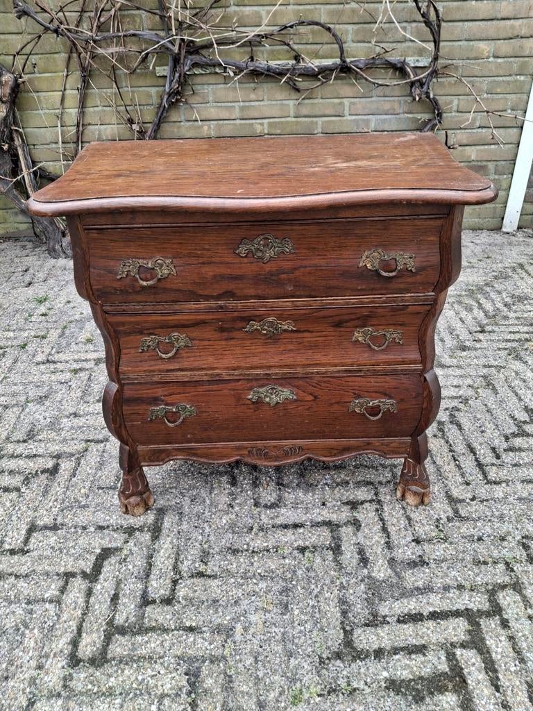 Vintage buikkastje - ladekastje, Ophalen, Gebruikt, 50 tot 100 cm, Landelijk