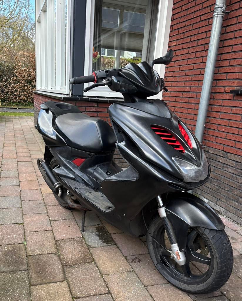 Yamaha Aerox 2-takt 50cc, Fietsen en Brommers, Scooters | Yamaha, Ophalen, Tweetakt, Gebruikt, Aerox