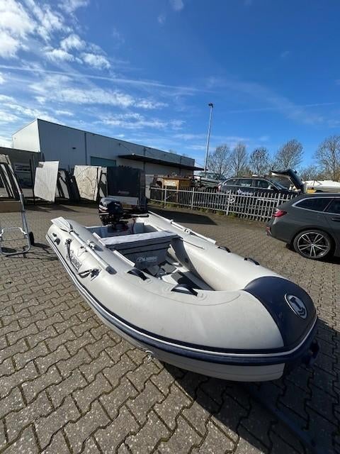 Talamex 270 RIB boot met Mercury 9.9 pk – vaarklaar, Zo goed als nieuw, Benzine, Minder dan 70 pk, Overige materialen