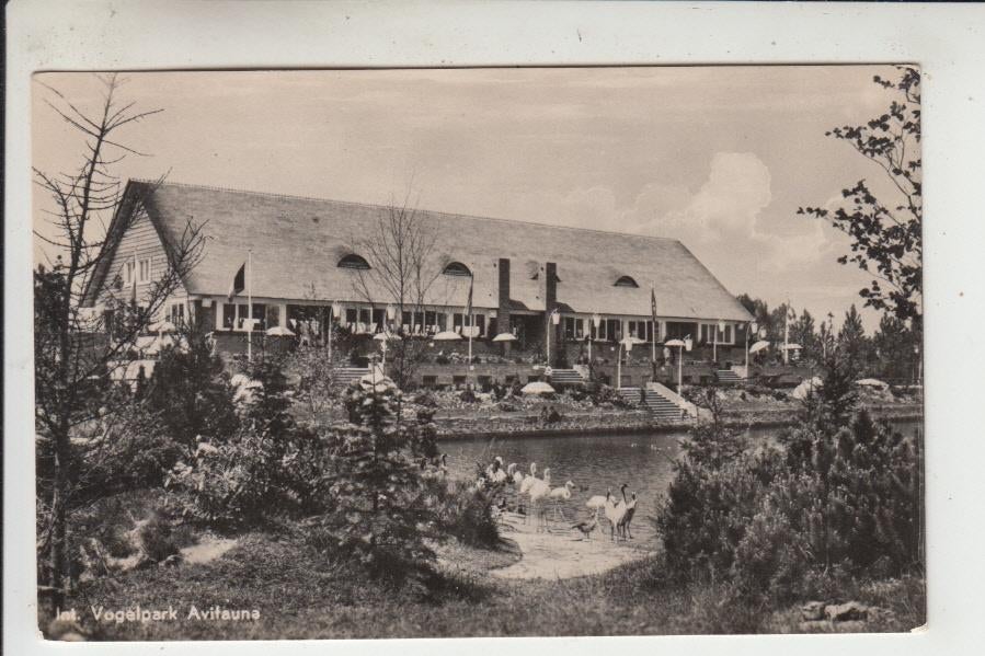Alphen aan de Rijn, Vogelpark Avifauna 92, Ophalen of Verzenden, 1940 tot 1960, Gelopen, Zuid-Holland