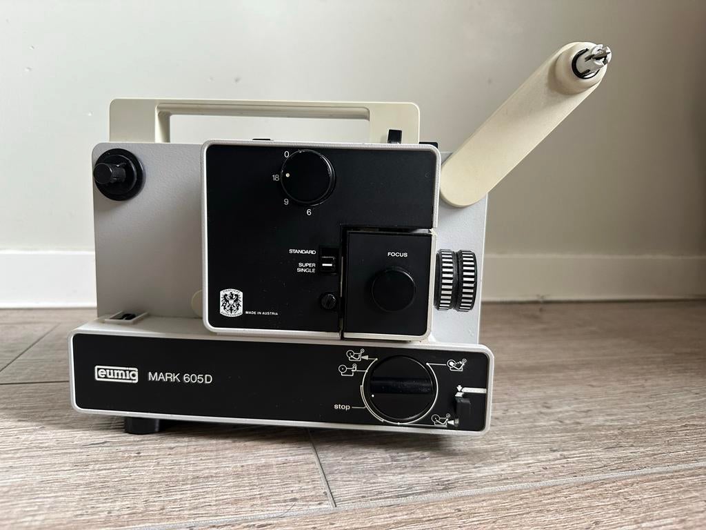 Vintage Eumig Mark 605D Filmprojector, Ophalen of Verzenden, Zo goed als nieuw