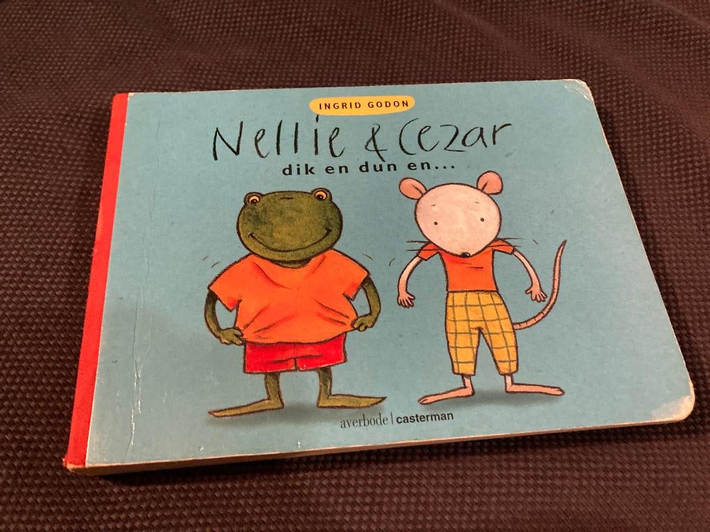 🐸 dik en dun en .... - Nellie & Cezar, Ophalen of Verzenden, Gelezen