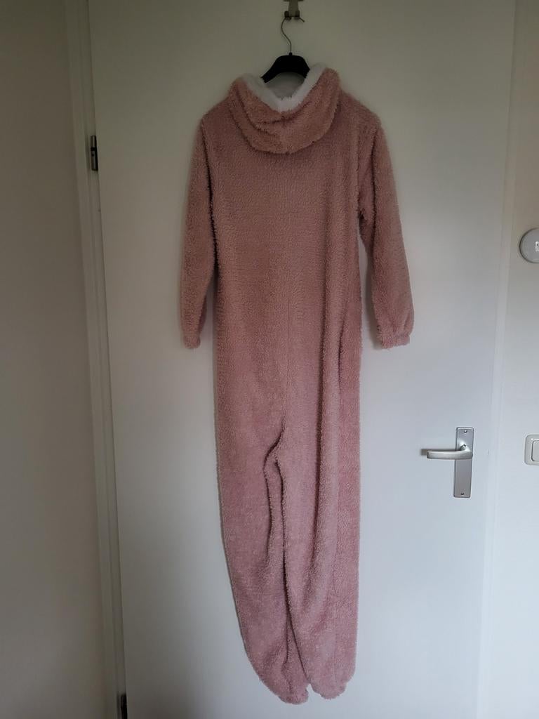 Onesie zacht en warm huispak - Maat XS, Ophalen of Verzenden, Zo goed als nieuw, Maat 34 (XS) of kleiner, Roze
