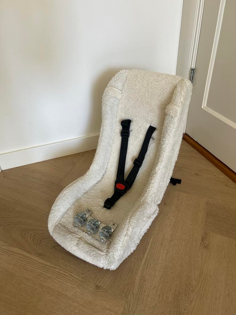 Melia peuterschaal voor bakfiets, Fietsen en Brommers, Fietsaccessoires | Fietsstoeltjes, Ophalen of Verzenden, Gebruikt, 0 t/m 10 kg