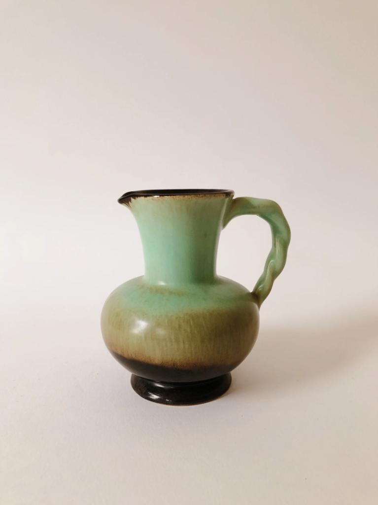 VINTAGE GROENE WEST GERMANY VAAS | CARSTENS TÖNNIESHOF (422), -, -, Aardewerk of Porselein, Ophalen of Verzenden