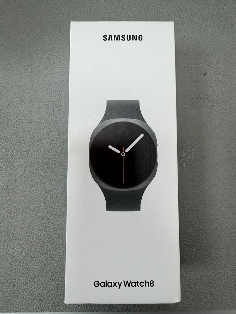 Samsung Watch 8 40mm Zwart Nieuw, Ophalen of Verzenden, Zo goed als nieuw, Zwart, Android