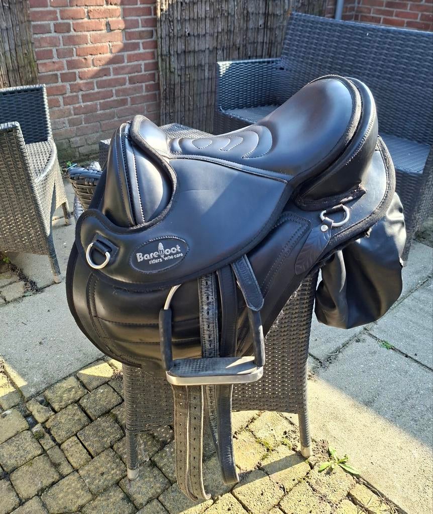 te koop barefoot zadel, Ophalen