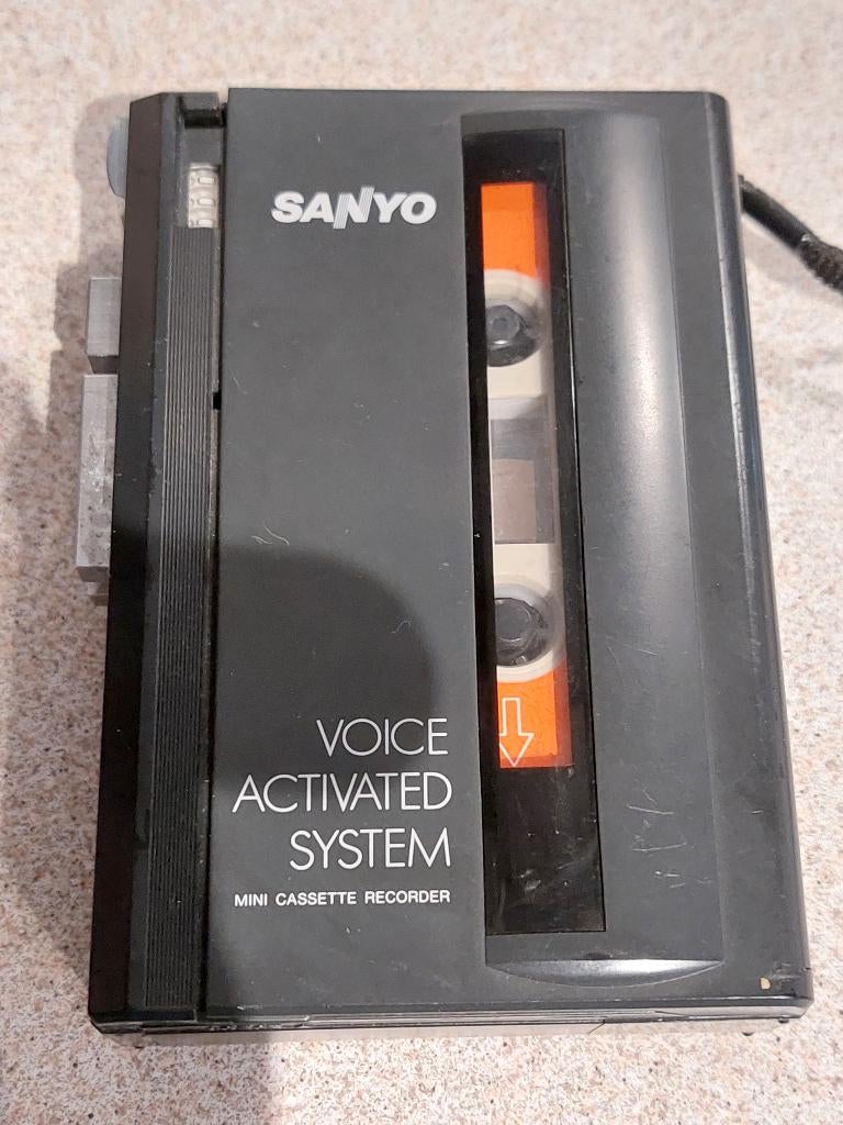 Sanyo - Mini Cassette Recorder       µ1f, Ophalen
