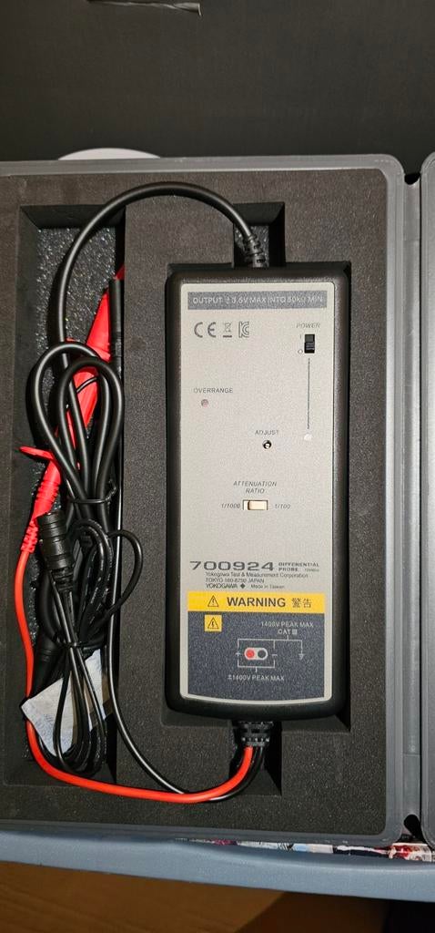 Yokogawa 700924 Differentiaal Probe, Doe-het-zelf en Verbouw, Ophalen of Verzenden