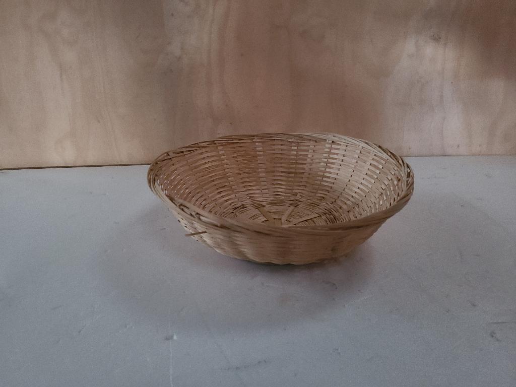 mandje 2x, Mand, Rond, Ophalen of Verzenden, Zo goed als nieuw