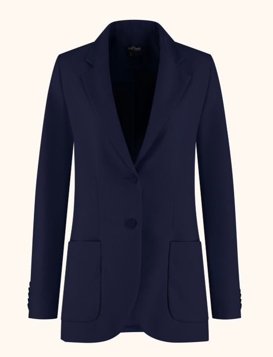Ladress colbert Carey midnight blue XL, Ophalen of Verzenden, Zo goed als nieuw, Maat 46/48 (XL) of groter, Blauw
