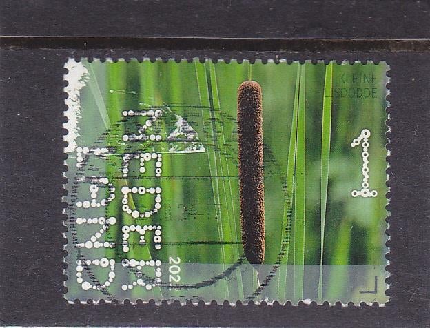 zegel Beleef de Natuur, Postzegels en Munten, Verzenden, Na 1940, Gestempeld