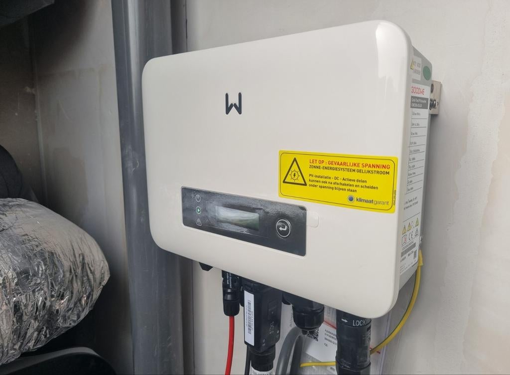 Goodwe GW2500-XS-30 omvormer, Ophalen