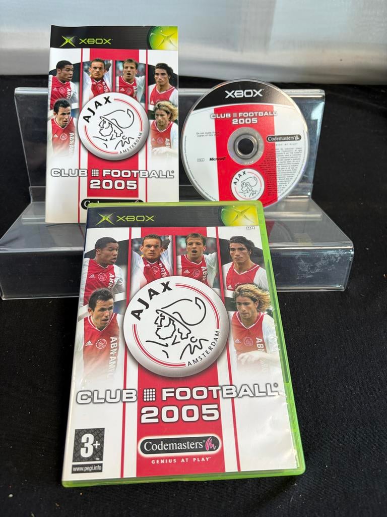 Ajax Club Football 2005 Xbox Original, Spelcomputers en Games, Gebruikt, 2 spelers, Ophalen of Verzenden, Ajax