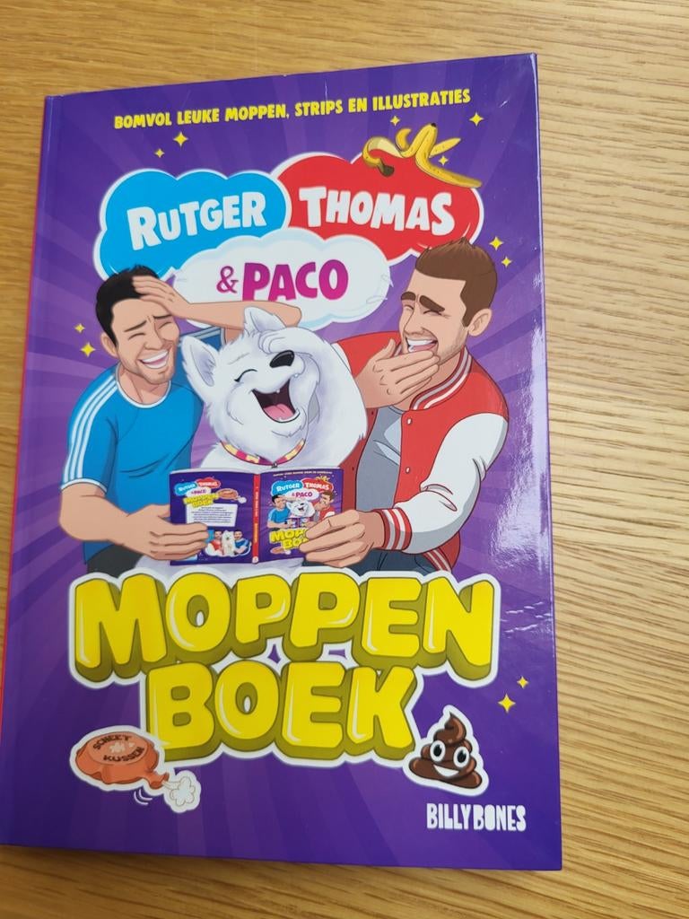 Rutger, Thomas & Paco Moppenboek, Ophalen