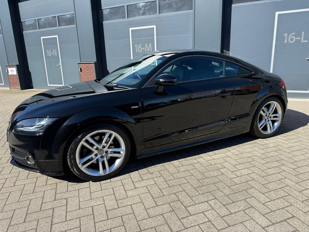 Audi TT 1.8 TFSI S LINE AUTOMAAT/RHD/ZOMER EN WINTERSET/BOEK, Euro 5, TT, Gebruikt, Zwart