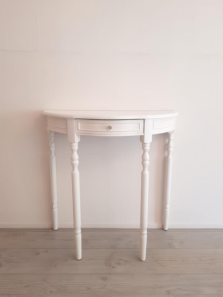 Klassieke haltafel, sidetable, Huis en Inrichting, Tafels | Sidetables, Ophalen of Verzenden, 25 tot 50 cm, Rechthoekig