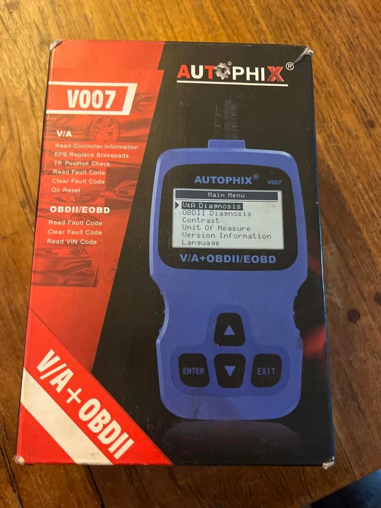 Autophix V007 VAG Diagnose Autodiagnose Computer, Ophalen, Nieuw