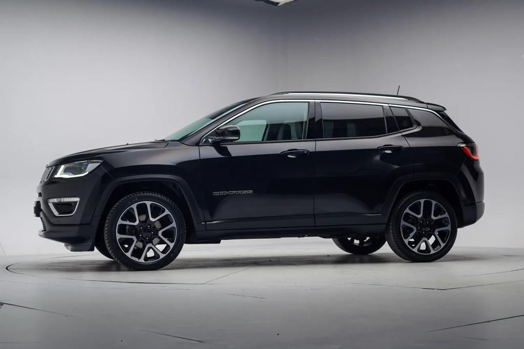 Jeep Compass 1.3 T 150pk Limited Aut. [ Xenon Winterpack Hal, Automaat, 4 cilinders, 150 pk, Zwart