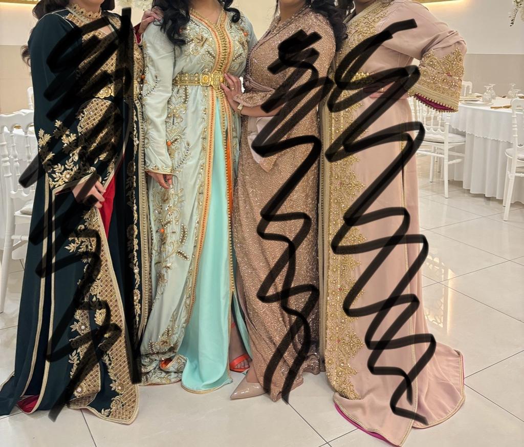 Mintgroen/oranje takshita, Legging, Maat 36/38 (S), Oranje, Ophalen of Verzenden