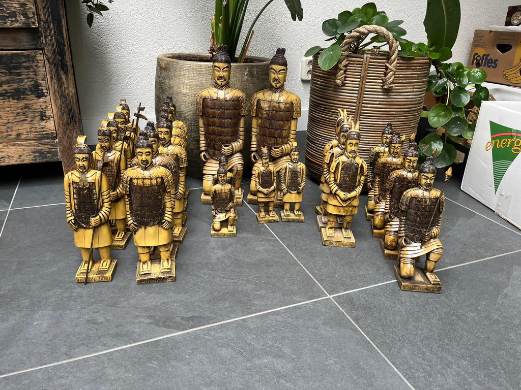 Chinese soldaat Strijder krijger Chinees asian kunststof, Verburgt Vintage, Nieuw, Ophalen of Verzenden, https://verburgtvintage.nl/#contact