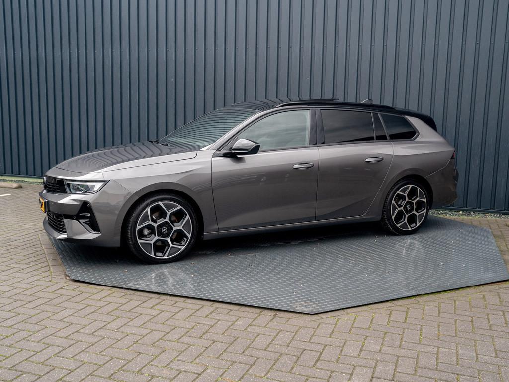 Opel Astra Sports Tourer 1.2 Turbo Ultimate | Panodak | Stoe, 12 maanden, 1199 cc, Leder, Adaptive Cruise Control