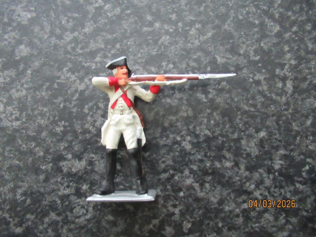 OUD TINNEN SOLDAATJE -NAPOLEONTISCHE TIJD, Hobby en Vrije tijd, Modelbouw | Figuren en Diorama's, Ophalen of Verzenden, Zo goed als nieuw