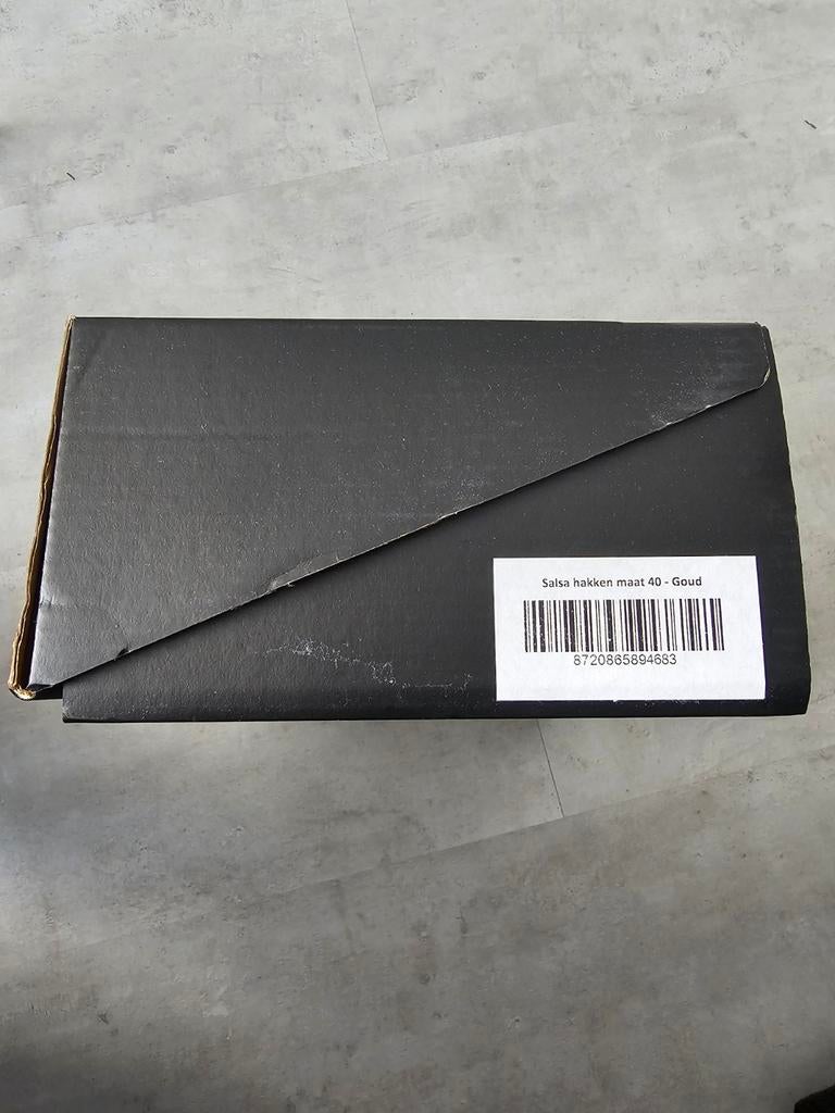 Nieuwe Salsa hakken maat 40 - Goud, in originele doos, Overige kleuren, Nieuw, Dansschoenen, Masey