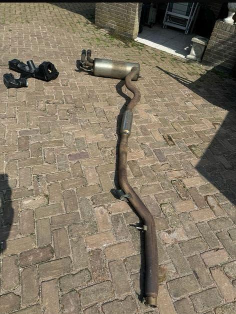 Bmw F30 Xdrive uitlaat origineel., Auto-onderdelen, Ophalen of Verzenden, Gebruikt, BMW