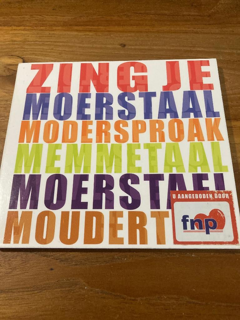 Various - Zing je Moerstaal (Mariusz, Leuster, Ad de Laat, E, Cd's en Dvd's, Cd's | Pop, Zo goed als nieuw, Ophalen of Verzenden