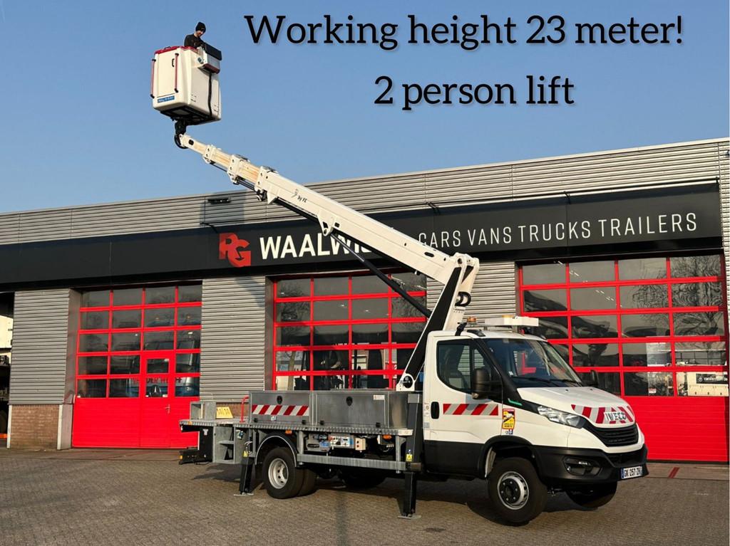 Iveco Daily 70C14 Unused CTE lift 23 meter, elektrische lift, Elektrische buitenspiegels, Achterwielaandrijving, Euro 6, Bedrijf