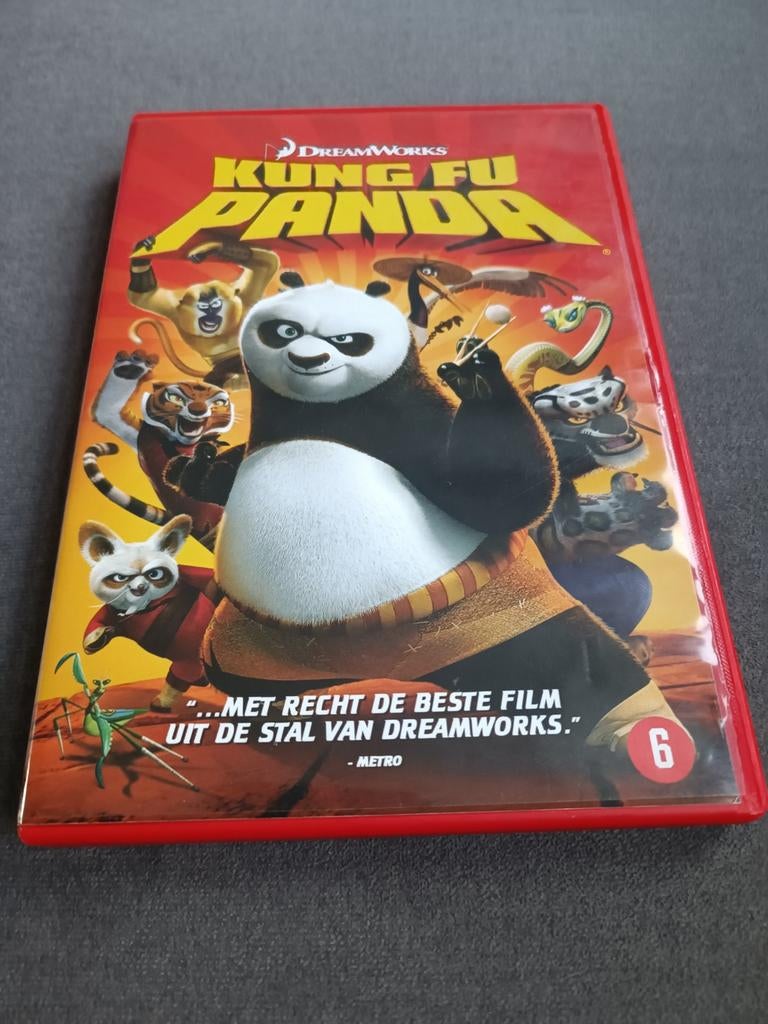 Kung Fu panda - dvd, Ophalen of Verzenden, Zo goed als nieuw, Amerikaans, Tekenfilm
