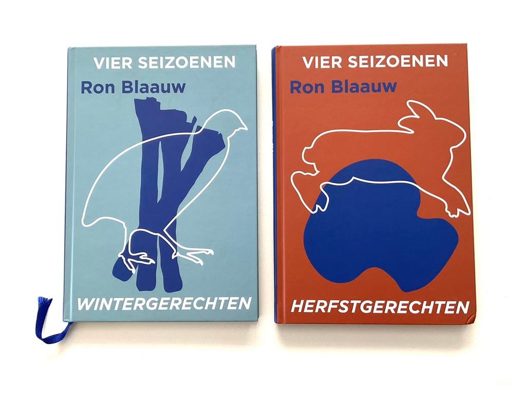 2 kookboeken van ron blauw, Boeken, Kookboeken, Ophalen of Verzenden