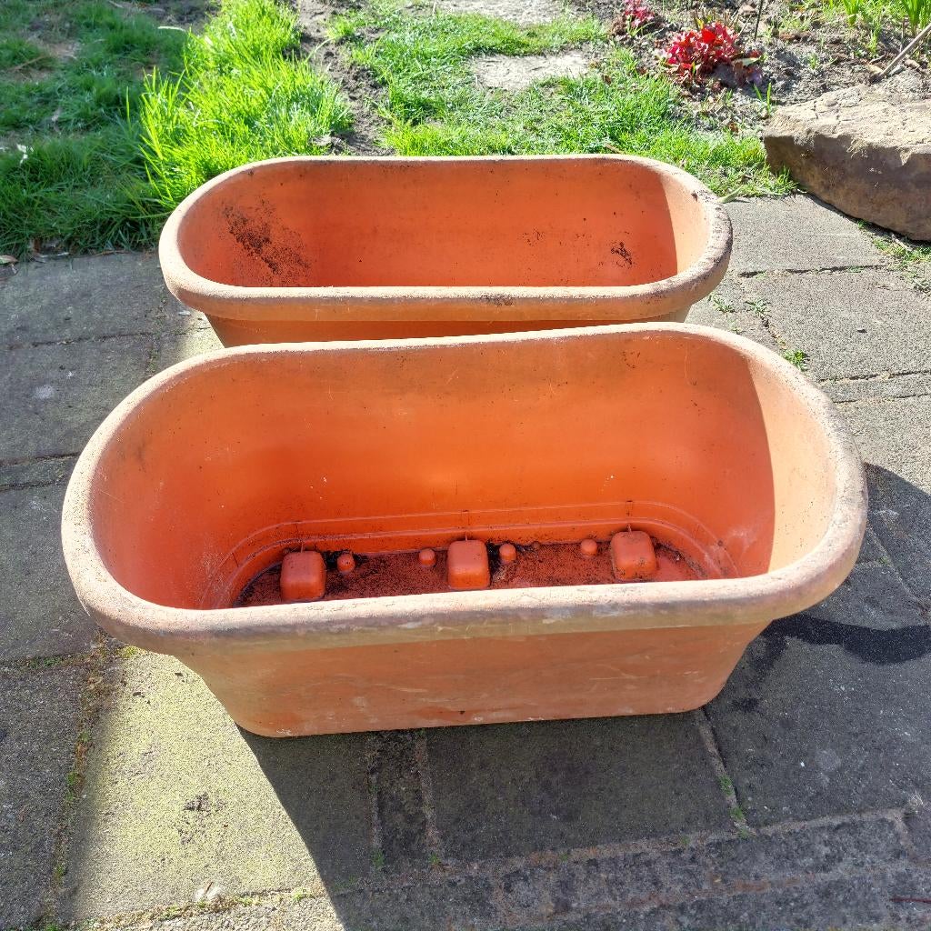 bloembakken, Ophalen, Kunststof, Gebruikt, Minder dan 30 cm