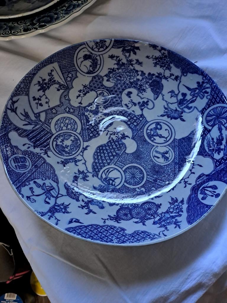 Antiel bord/ kom, Ophalen