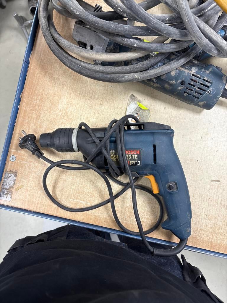 Bosch GSR 6-25 TE Schroefmachine - Professioneel, Gebruikt, Variabele snelheid, Ophalen of Verzenden, Boor- en Schroefmachine