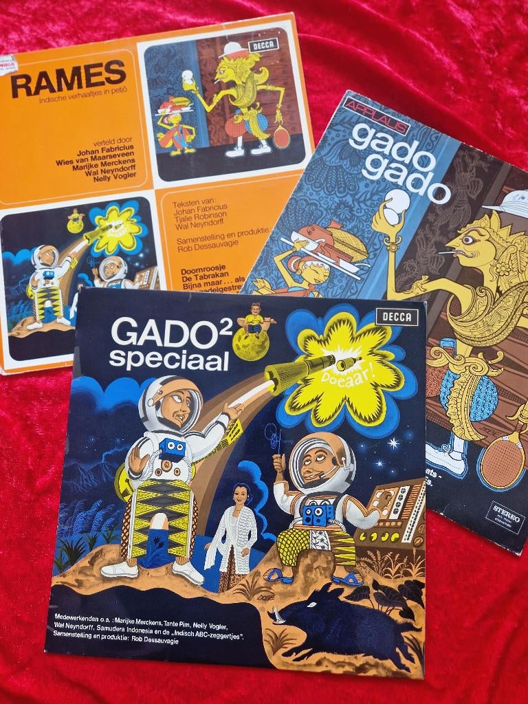 indische verhalen, sprookjes - krontjong - gamelan, Ophalen, Zo goed als nieuw, 12 inch, Overige genres