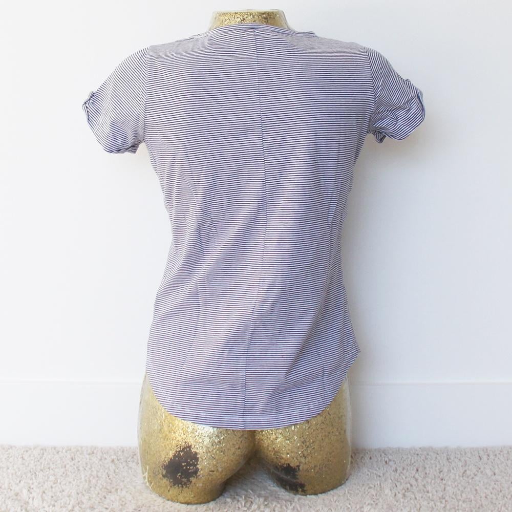 Baker Bridge Shirtje 100% Katoen (S) - 74 € 15,-, Baker Bridge, Paars, Ophalen of Verzenden, Zo goed als nieuw