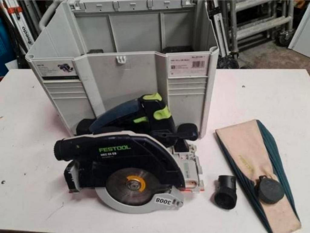 Festool HKC 55 EB-Basic 18V Li-Ion accu Pendelkapzaag, Nieuw, Ophalen of Verzenden, N.v.t, Festool